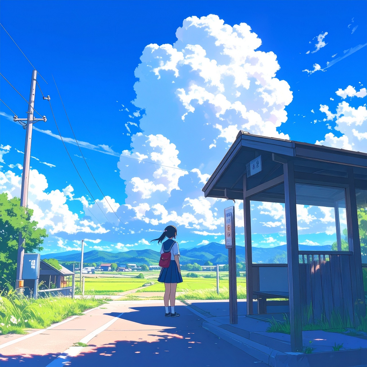Adobe Fireflyで生成したアニメ風イラスト