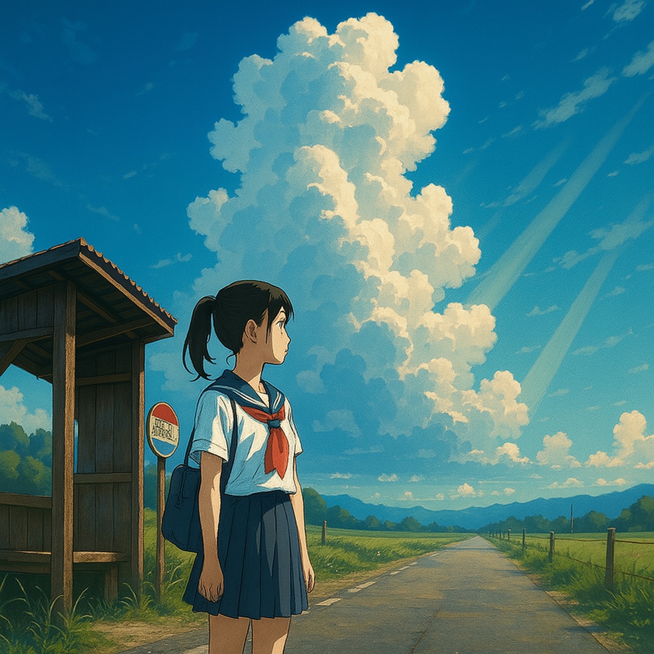 ChatGPTで生成したアニメ風イラスト