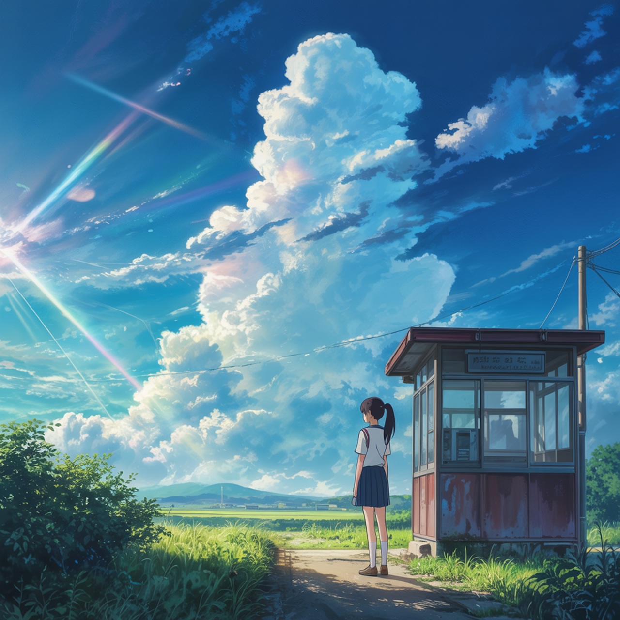 Ideogramで生成したアニメ風イラスト