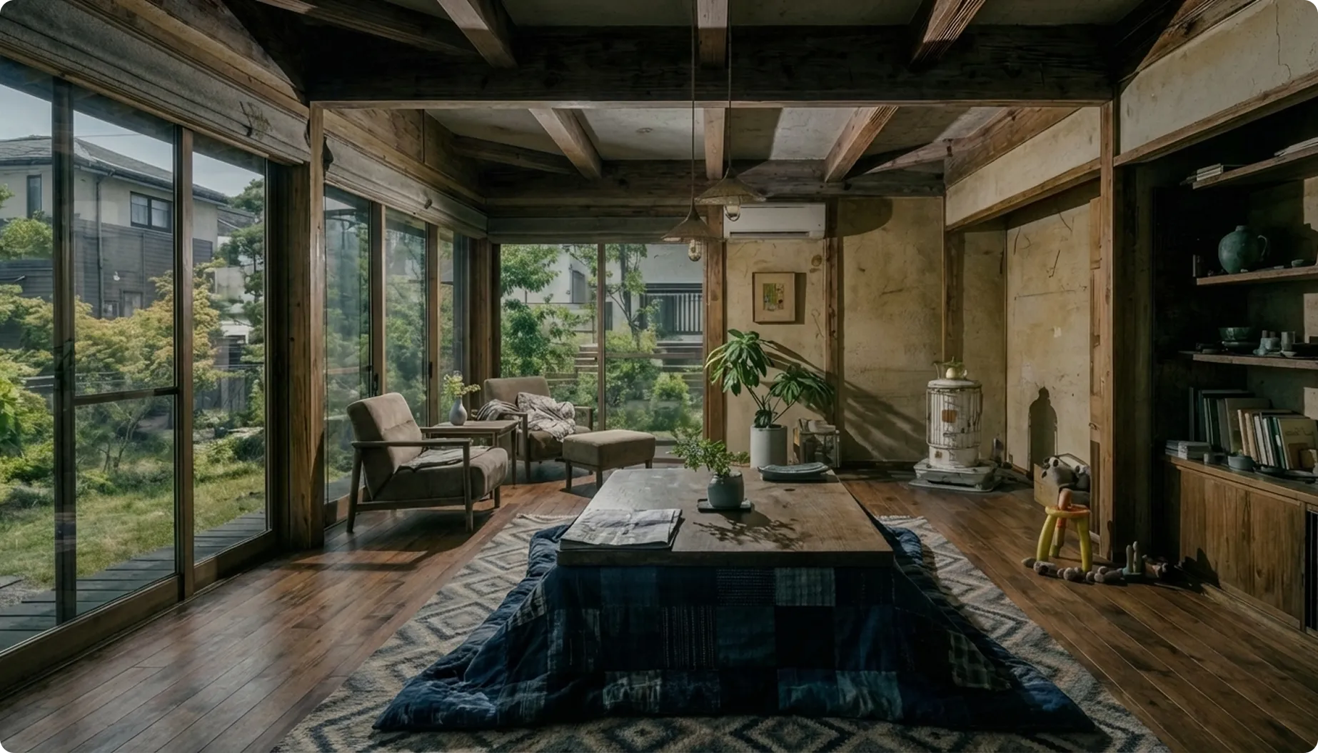 施工前リビング内装