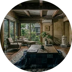 施工前リビング内装